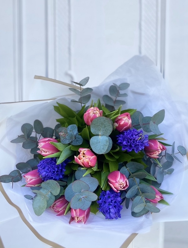 Hyacinth & Tulip Bouquet