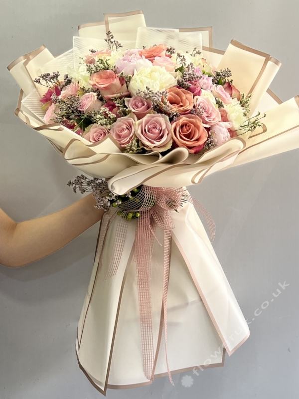 Luxury Peony & Rose Bouquet