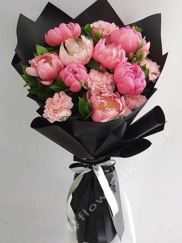 Mixed Pink Peony Bouquet