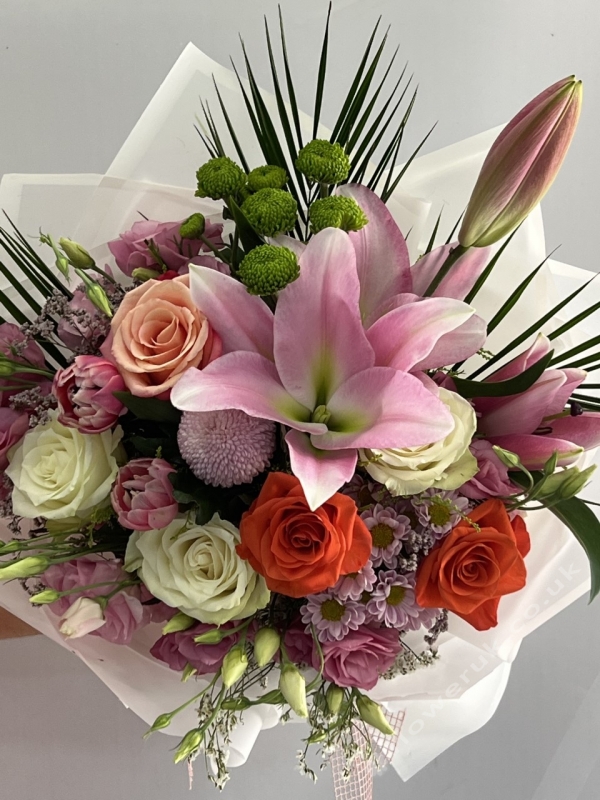 Royal Lily & Rose Bouquet