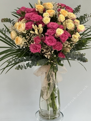 Decorative Mix Spray Rose Arrangement