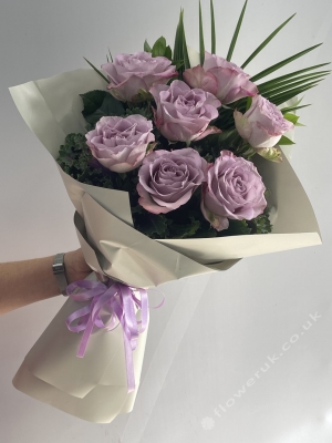 7 Lilac Rose Bouquet