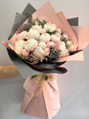 Light Pink Peony Bouquet