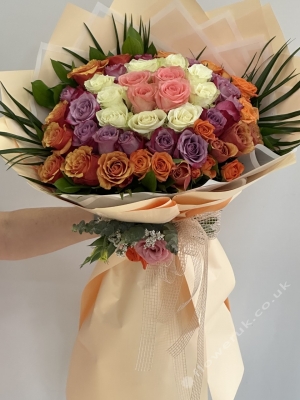 Waterfall Rose Bouquet