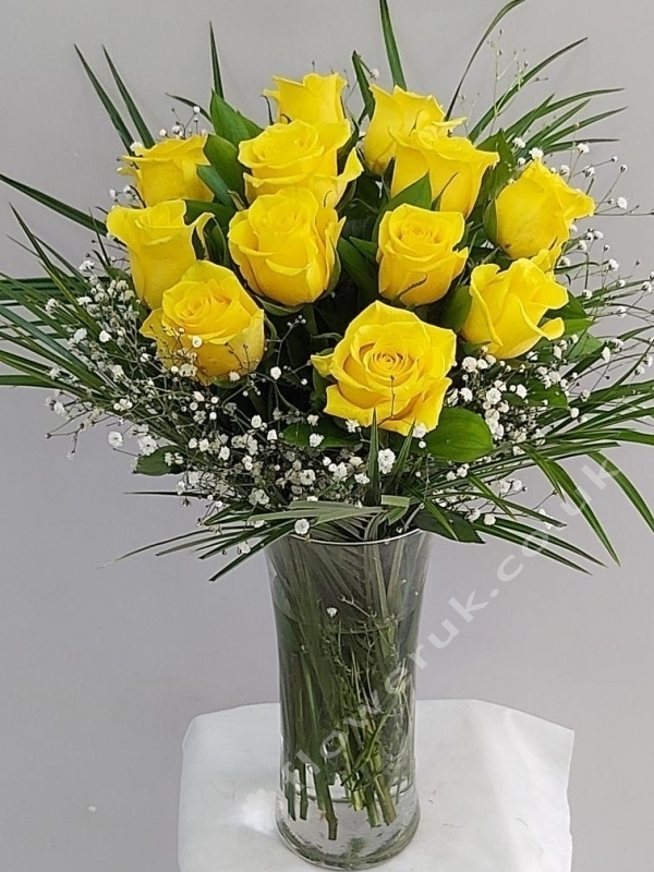 Sunshine Yellow Roses